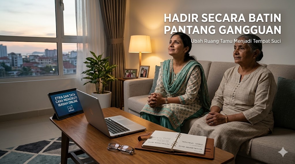 Etika dan Tata Cara Mengikuti Ibadah Online agar Tetap Khidmat