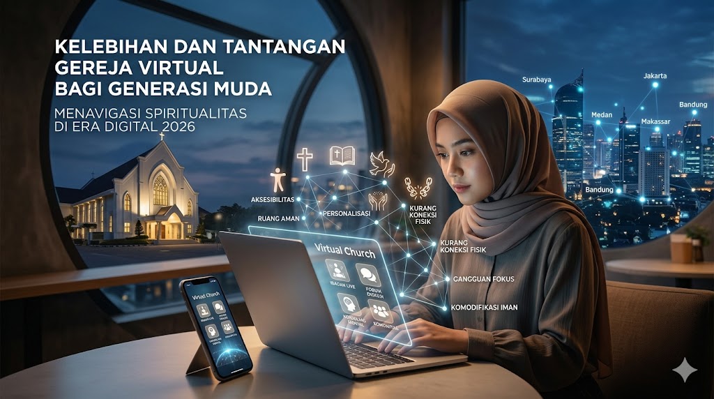 Kelebihan dan Tantangan Gereja Virtual bagi Generasi Muda