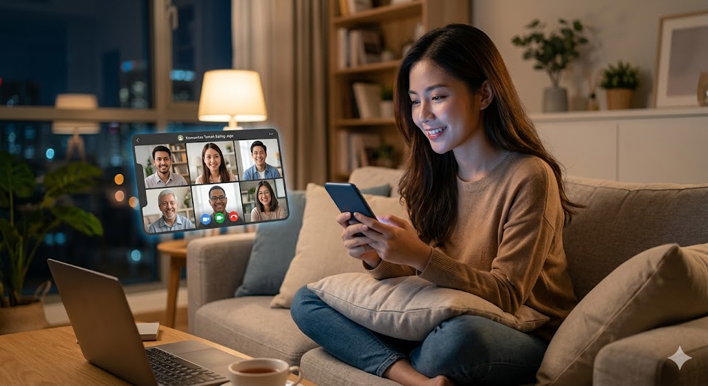 Mengatasi Rasa Kesepian Melalui Persekutuan Digital