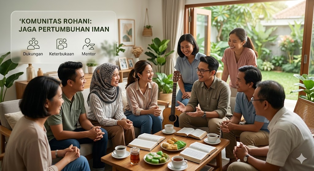Tips Memilih Komunitas Rohani Pendukung Pertumbuhan Iman