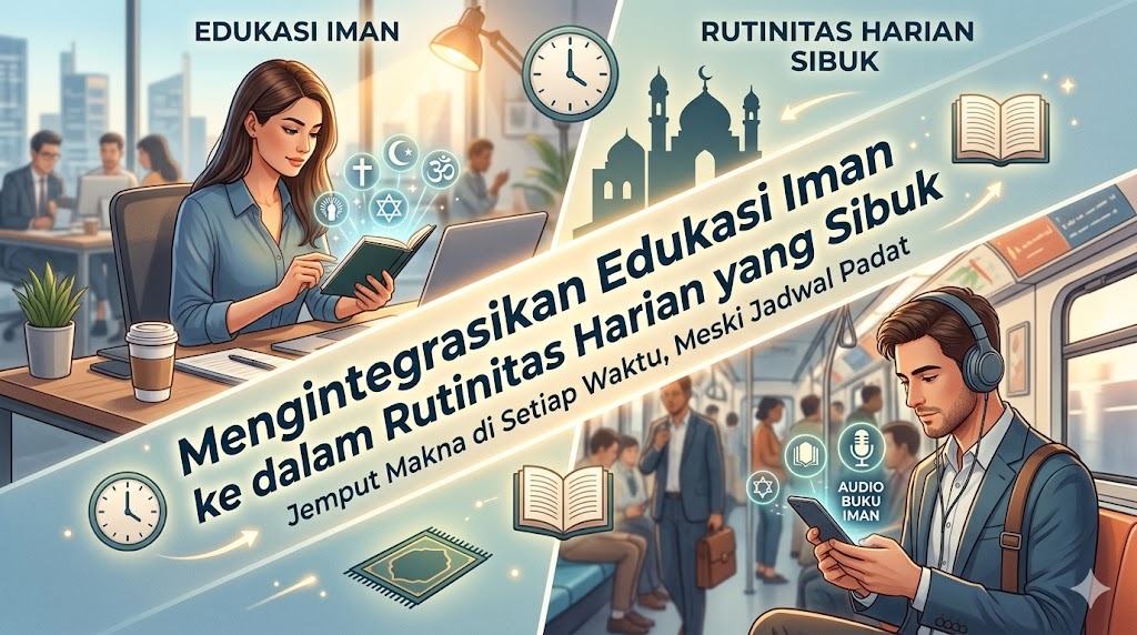 Mengintegrasikan Edukasi Iman ke Rutinitas Harian Sibuk