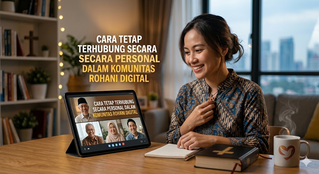 Cara Tetap Terhubung secara Personal dalam Komunitas Rohani Digital