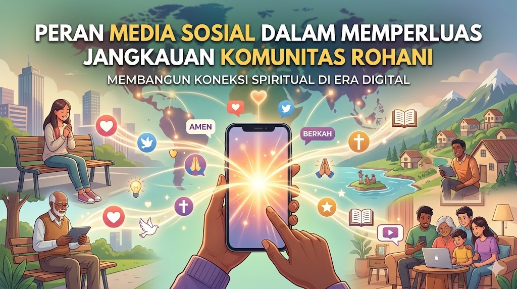 Peran Media Sosial dalam Memperluas Jangkauan Komunitas Rohani