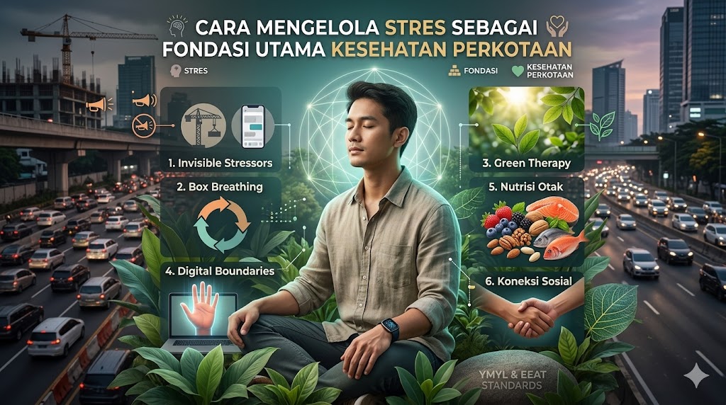 cara mengelola stres sebagai fondasi utama kesehatan perkotaan